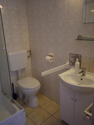 Bathroom, Agria Wellness Guesthouse in Eger Bathroom, Agria Wellness Guesthouse in Eger