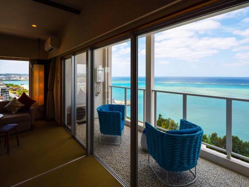 Balcony/terrace, Oile by Zayra Resorts in Chatan Balcony/terrace, Oile by Zayra Resorts in Chatan