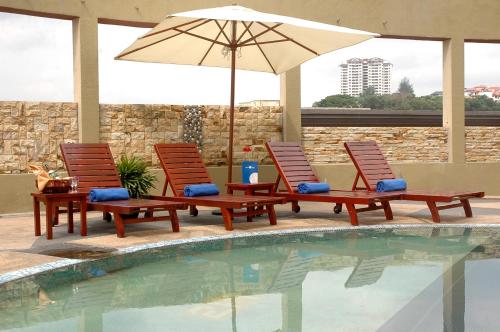 Swimming pool, Oriental Crystal Hotel Kajang in Kajang Swimming pool, Oriental Crystal Hotel Kajang in Kajang