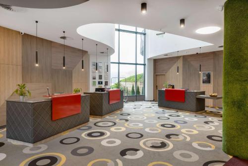 Foyer, Park Inn by Radisson Hotel and Spa Zalakaros in Zalakaros Foyer, Park Inn by Radisson Hotel and Spa Zalakaros in Zalakaros