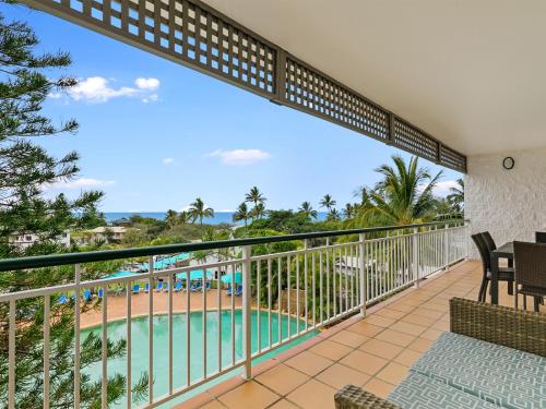 Erkély/terasz, K'gari Beach Resort in Hervey Bay Erkély/terasz, K'gari Beach Resort in Hervey Bay