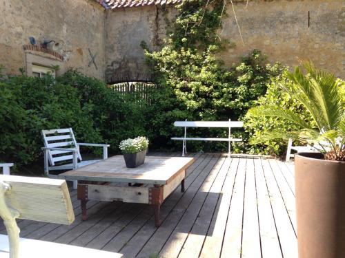 Erkély/terasz, La Ferme Du Dizacre in Leubringhen Erkély/terasz, La Ferme Du Dizacre in Leubringhen