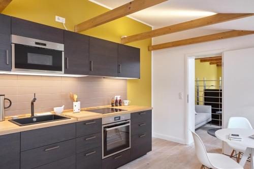 Kitchen, Dune 6 in Sankt Peter-Ording Kitchen, Dune 6 in Sankt Peter-Ording