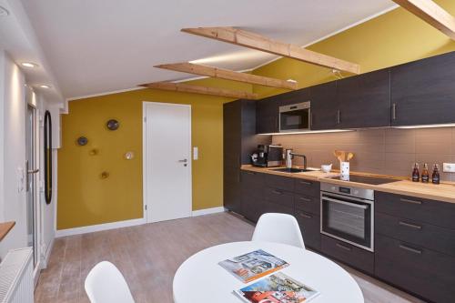 Kitchen, Dune 6 in Sankt Peter-Ording Kitchen, Dune 6 in Sankt Peter-Ording