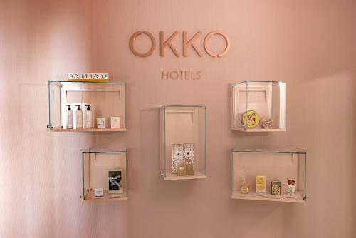 Lobby, OKKO Hotels Lille Centre in Lille Lobby, OKKO Hotels Lille Centre in Lille