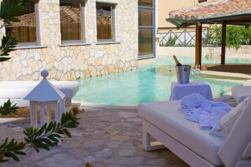 Swimming pool, The Strand Hotel in Appio Latino Swimming pool, The Strand Hotel in Appio Latino