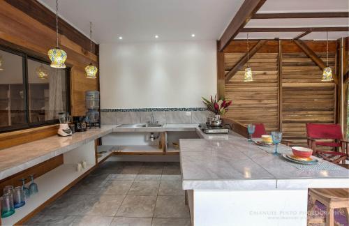 ห้องครัว, Villas Serenidad in ปุเอร์โต วิเอโจ เดอ ทาลามันกา ห้องครัว, Villas Serenidad in ปุเอร์โต วิเอโจ เดอ ทาลามันกา