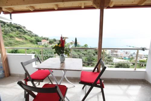 Varanda/terraço, Hotel Erviliano in Qazim Pali Varanda/terraço, Hotel Erviliano in Qazim Pali