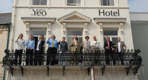 Balkon/terasa, Yeo Dale Hotel in Barnstaple Balkon/terasa, Yeo Dale Hotel in Barnstaple