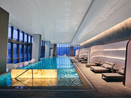 Basen, Intercontinental Chongqing Raffles City in Chongqing Basen, Intercontinental Chongqing Raffles City in Chongqing
