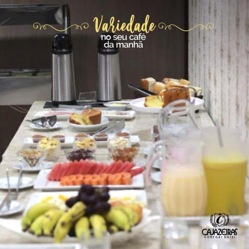 Їжа та напої, Cajazeiras Comfort Hotel in Кажазейрас Їжа та напої, Cajazeiras Comfort Hotel in Кажазейрас