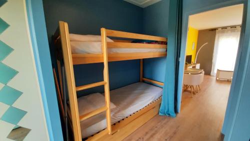 Studio familial 30m2 Les Goelands - grand balcon vue forêt