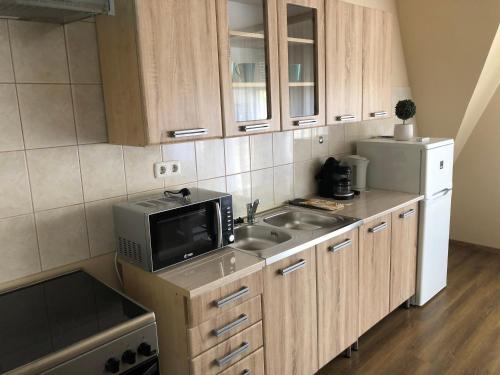 Dapur, Alina apartmanok in Hajduszoboszlo Dapur, Alina apartmanok in Hajduszoboszlo