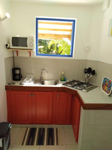 Kitchen, Appartement cosy Le Marin 60 m² + jardin in Le Vauclin Kitchen, Appartement cosy Le Marin 60 m² + jardin in Le Vauclin