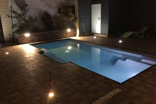Kolam renang, Ylang Résidence avec piscine chauffée & jacuzzi (Ylang Residence avec piscine chauffee & jacuzzi) in Saint Andre Kolam renang, Ylang Résidence avec piscine chauffée & jacuzzi (Ylang Residence avec piscine chauffee & jacuzzi) in Saint Andre