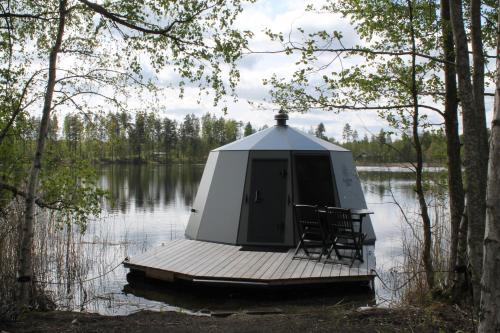 Hotellet från utsidan, AuroraHut Aurantola in Jaala Hotellet från utsidan, AuroraHut Aurantola in Jaala