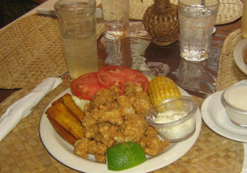 Food and beverages, Chester's Bonefishing Lodge in Acklins and Crooked Islands Food and beverages, Chester's Bonefishing Lodge in Acklins and Crooked Islands
