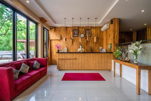 大厅, 潘达瓦全套房酒店 (Pandawa All Suite Hotel) in 巴厘岛 大厅, 潘达瓦全套房酒店 (Pandawa All Suite Hotel) in 巴厘岛