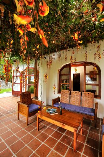 발코니/테라스, Villa Santa Catarina in 산타 카타리나 팔로포 발코니/테라스, Villa Santa Catarina in 산타 카타리나 팔로포