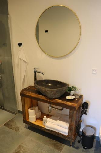 Bathroom, Hotel Petite B&B in Haderslev City Center Bathroom, Hotel Petite B&B in Haderslev City Center
