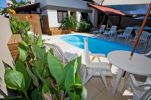 Swimming pool, Beach House Floripa in Canasvieiras Swimming pool, Beach House Floripa in Canasvieiras