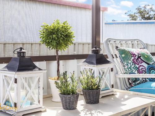 Балкон/тераса, Morton Cottage at Lemon Tree in Лемон трий Пасидж Балкон/тераса, Morton Cottage at Lemon Tree in Лемон трий Пасидж