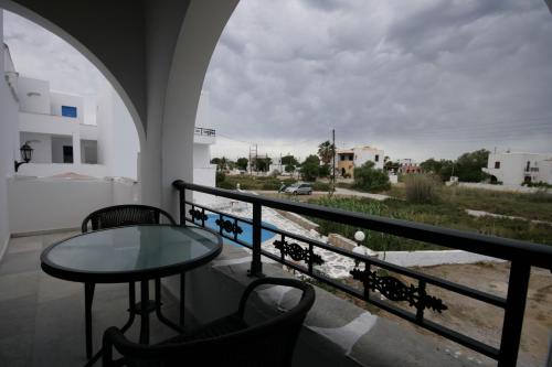Erkély/terasz, Sunny Beach Studios in Naxos Island Erkély/terasz, Sunny Beach Studios in Naxos Island