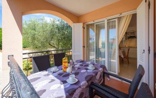 balkon/terras, Villa Franka 113 in Basanija balkon/terras, Villa Franka 113 in Basanija