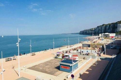 Appartement La Rotonde vue sur mer in Saint-Valery-en-Caux Appartement La Rotonde vue sur mer in Saint-Valery-en-Caux