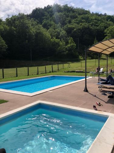 Swimming pool, Agriturismo Sacchiafarm in Borgo Pace Swimming pool, Agriturismo Sacchiafarm in Borgo Pace