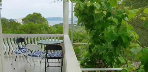 شرفة/ تراس, Mirišta - Spacious apartment in lush nature sea & forest (Mirista - Spacious apartment in lush nature sea & forest) in Mirista شرفة/ تراس, Mirišta - Spacious apartment in lush nature sea & forest (Mirista - Spacious apartment in lush nature sea & forest) in Mirista