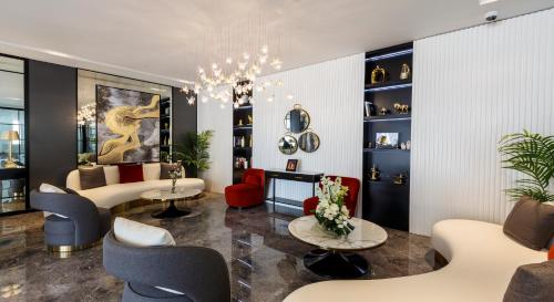 Lobby, Rose Executive Hotel DWTC in Sheikh Zayed Road Lobby, Rose Executive Hotel DWTC in Sheikh Zayed Road