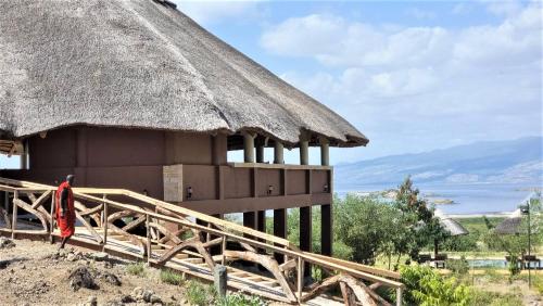 Pemandangan, Africa Safari Lake Natron in Ngorongoro Pemandangan, Africa Safari Lake Natron in Ngorongoro
