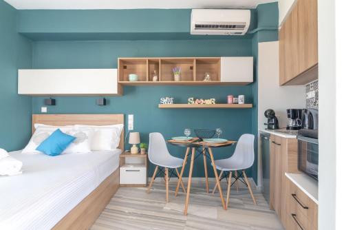 Penthouse Studio in Centre with SeaView