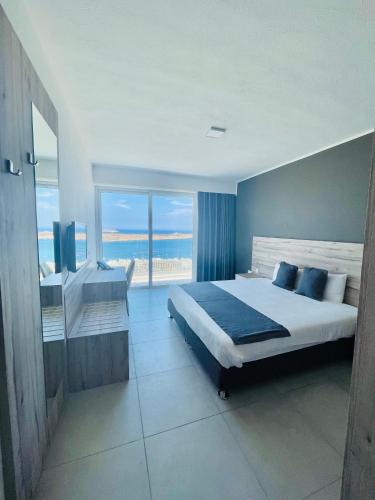Phòng khách, Hotel VIU57 in Mellieha Phòng khách, Hotel VIU57 in Mellieha