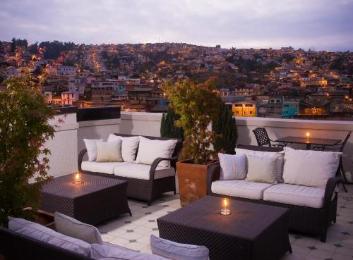 balcon/terasă, Hotel Casa Higueras in Valparaiso balcon/terasă, Hotel Casa Higueras in Valparaiso