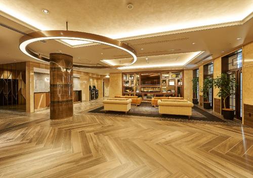 Lobby, Welina Hotel Premier Nakanoshima EAST in Osaka Lobby, Welina Hotel Premier Nakanoshima EAST in Osaka