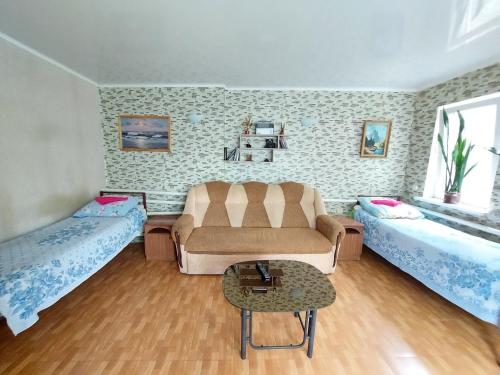 Guestroom, Апартаменты Solnechnay in Krasnyy Sulin Guestroom, Апартаменты Solnechnay in Krasnyy Sulin