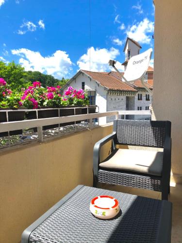 Erkély/terasz, Apartament Stefan in Baile Govora Erkély/terasz, Apartament Stefan in Baile Govora
