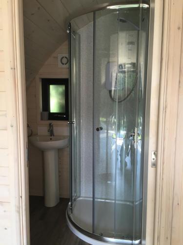 Koupelna, Low Greenlands Holiday Park - Luxury House & Luxury Glamping Pods in Over Kellet Koupelna, Low Greenlands Holiday Park - Luxury House & Luxury Glamping Pods in Over Kellet