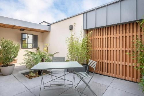 Balcony/terrace, Maison lumineuse grande terrasse a La Roche-Bernard in Nivillac Balcony/terrace, Maison lumineuse grande terrasse a La Roche-Bernard in Nivillac
