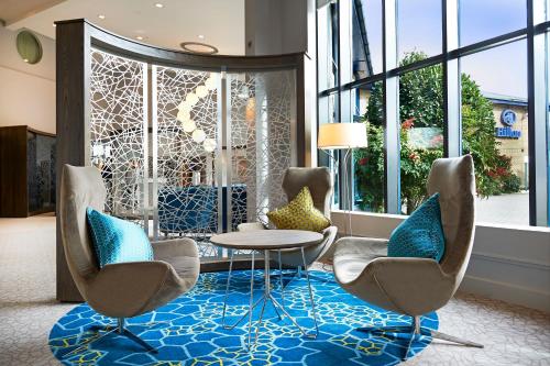 Lobby, Novotel London Stansted Airport in Stansted Airport Lobby, Novotel London Stansted Airport in Stansted Airport