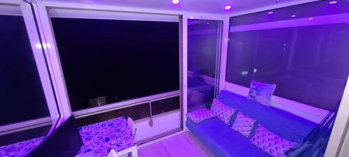 Vue mer panoramique devant la plage au calme!