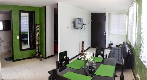 Shared lounge/TV area, Apartamento Parque del Cafe in Montenegro Shared lounge/TV area, Apartamento Parque del Cafe in Montenegro