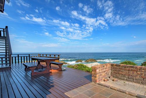 Balcony/terrace, Shamrock Cottage in Eersterivierstrand Balcony/terrace, Shamrock Cottage in Eersterivierstrand