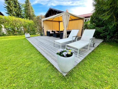 Kert, Hardi's Hotel in Inzell városközpont Kert, Hardi's Hotel in Inzell városközpont