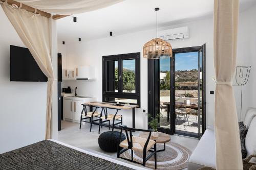 Балкон, Athina Milos Suites in Мілос Балкон, Athina Milos Suites in Мілос