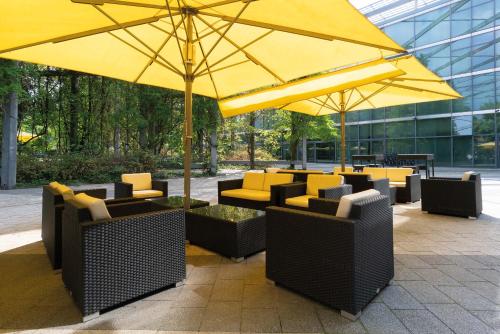 Balcony/terrace, Seminaris CampusHotel Lifestyle + Design Berlin in Steglitz - Zehlendorf Balcony/terrace, Seminaris CampusHotel Lifestyle + Design Berlin in Steglitz - Zehlendorf