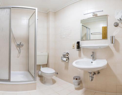 Bathroom, Muhlengarten by Relax Inn - Staffless with Self Check-In in Nittel Bathroom, Muhlengarten by Relax Inn - Staffless with Self Check-In in Nittel