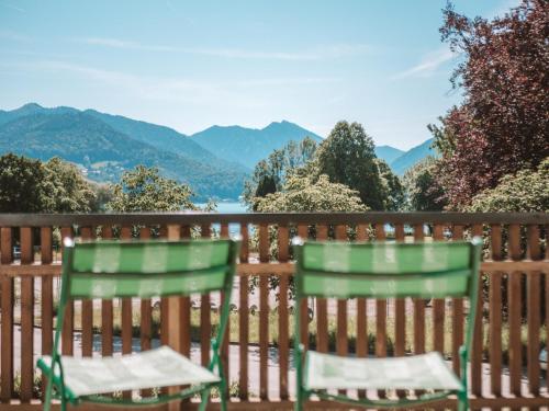 Terraza/balcón, LEDA AM ECK in Bad Wiessee Terraza/balcón, LEDA AM ECK in Bad Wiessee